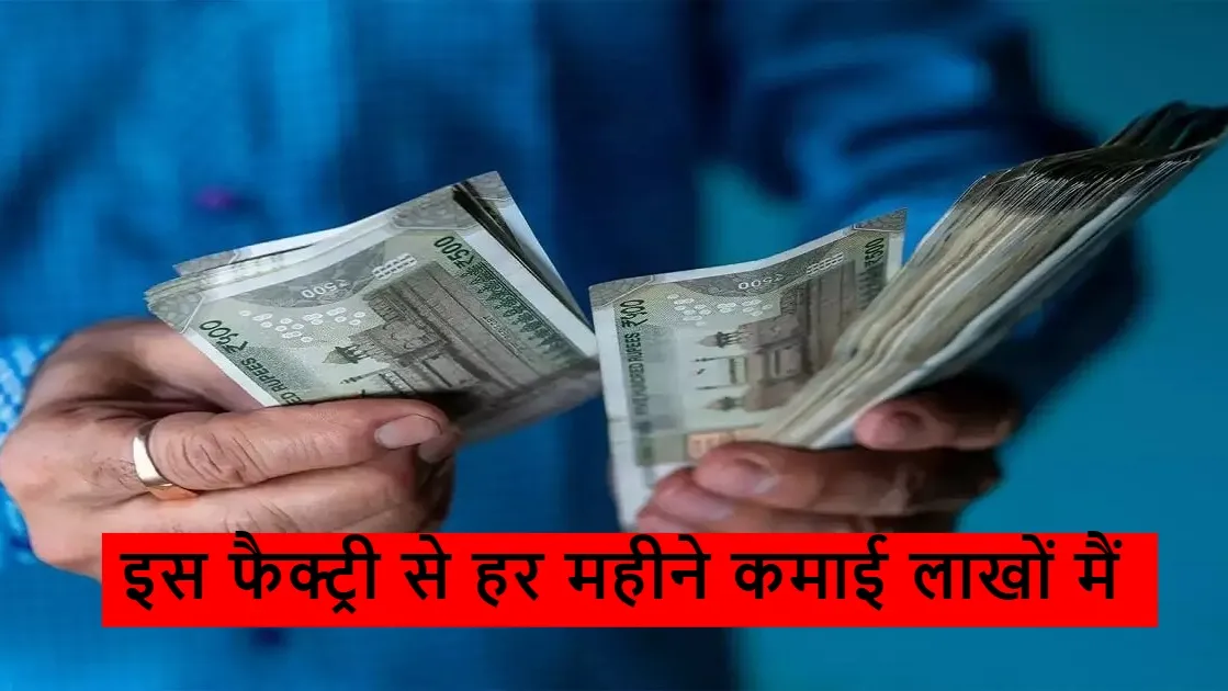Business Idea: बस एक बार लगाए खुद की ये फैक्ट्री और हर महीने कमाई लाखों मैं 1 business idea make you rich